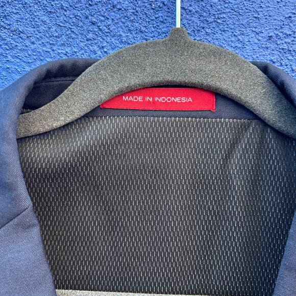 awearness by kenneth cole navy blazer - Picture 2 of 6